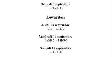 Dates d’inscription pour la brocante de la fête de la châtaigne – 14 octobre 2018