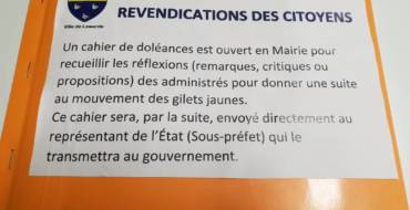 Cahier de doléances