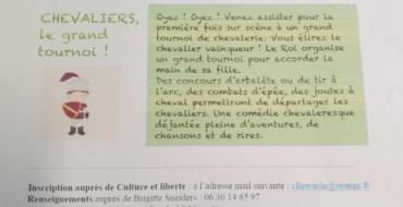 Sortie théâtre de culture et liberté à Douai