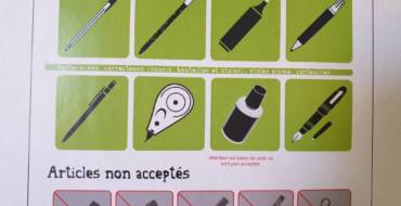 Recyclage des instruments d’écriture
