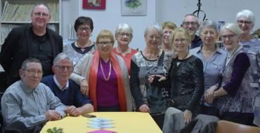 Assemblée générale du club de peinture sur soie