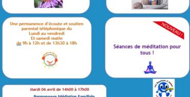 Planning maison des parents du douaisis
