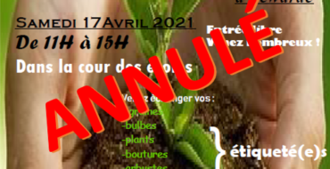 Annulation troc de plante