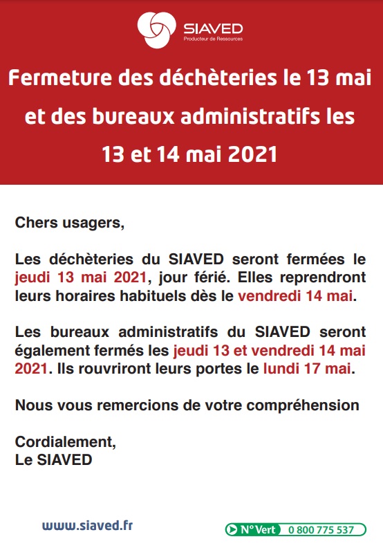 Informations du SIAVED