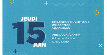 Journée portes ouvertes à l’AFPA Douai-Cantin le 15 juin 2023