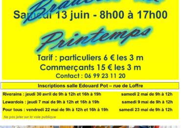 Brocante de printemps