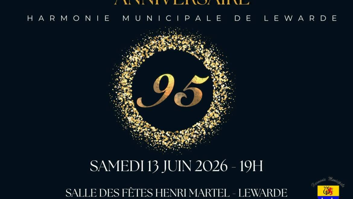 Concert anniversaire de l&rsquo;harmonie municipale