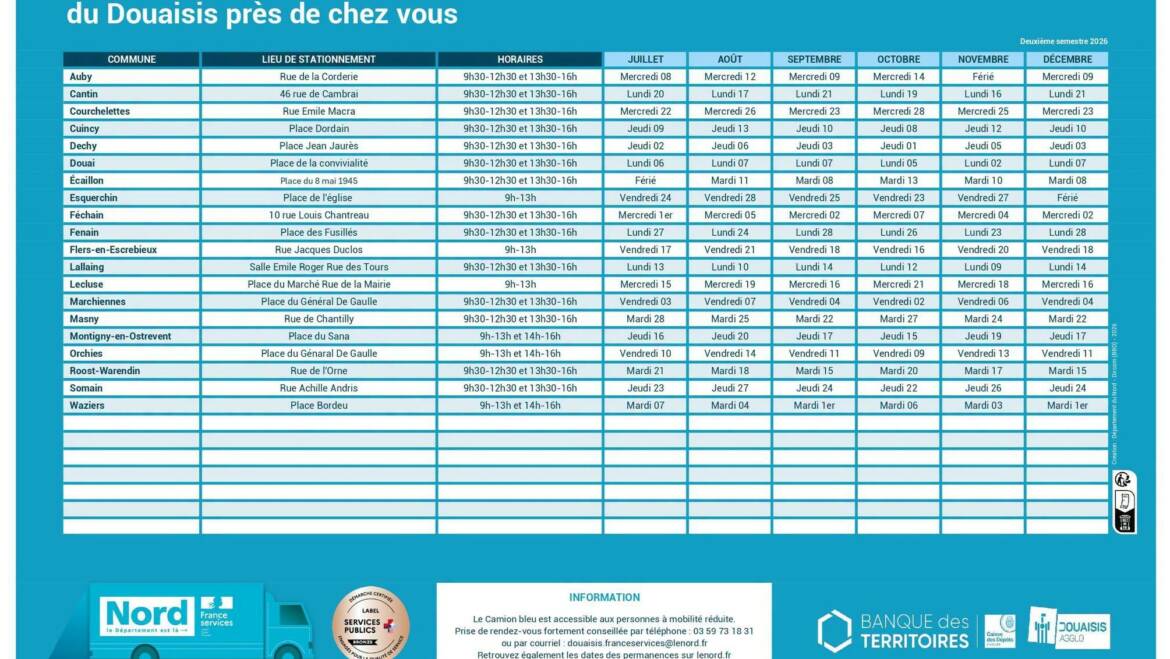Camion Bleu France Services
