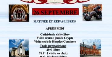 Partez à la découverte de Lille avec le Syndicat d’initiative de Lewarde, le 26 septembre !