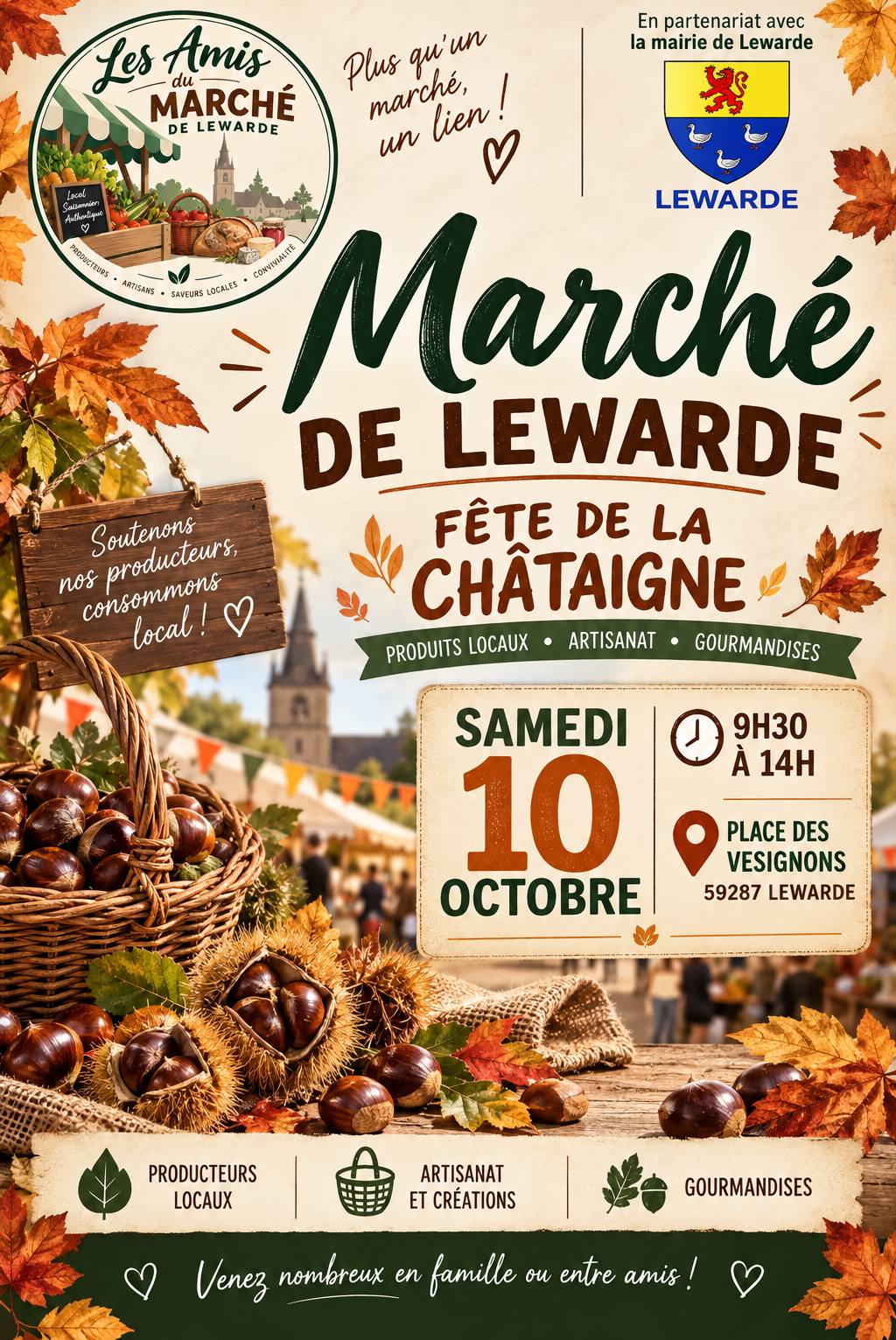 Marché du 10 octobre 2026